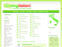 Tablet Screenshot of blogitaliani.com